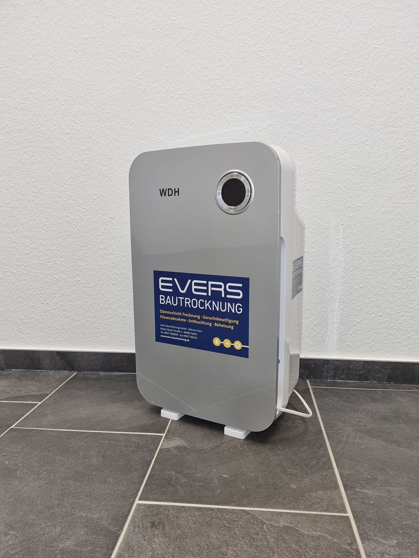 Leistungsstarke Trocknungsgeräte von Evers Bautrocknung